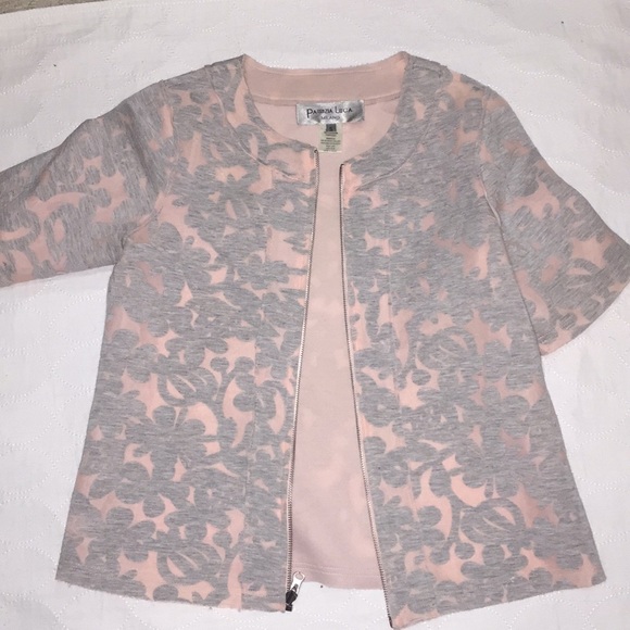 Patrizia Luca pink & grey top - Picture 6 of 7